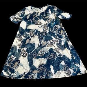 Espresso Navy and White Lace Pattern Mini